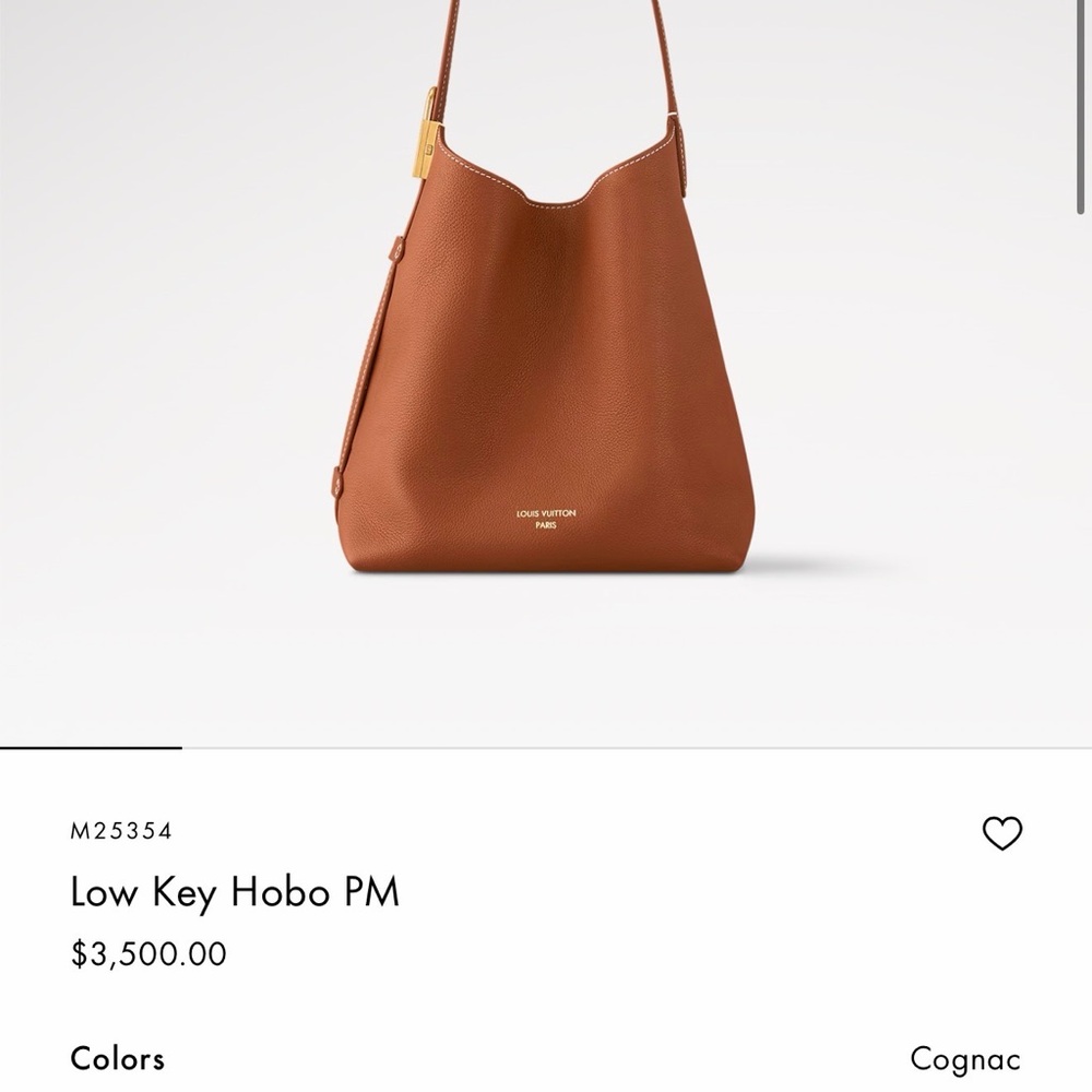 Louis Vuitton Cognac Low Key Hobo PM - Picture 11 of 14